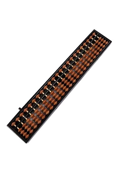 FUSIONTECHX Abac Soroban, abac japonez cu 23 de tije, maro —