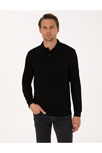 Pierre Cardin Siyah Regular Fit Sweatshirt 50311657-VR046