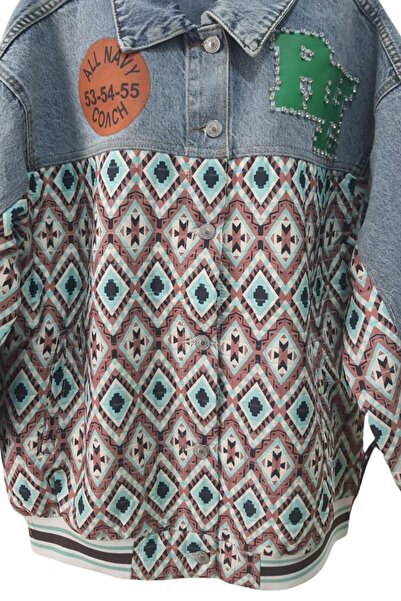 Rovebella Patchwork Kot Ceket