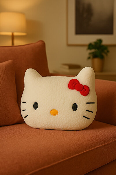 by ballı biocotton Hello Kitty Sevimli Peluş Yastık