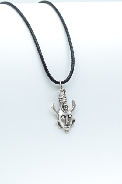 ıdr Supernatural - Dean Winchester Gümüş Kaplama Deri İp Kolye