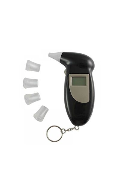 Doty Mini Alcohol Tester CleanBreath, portable digital with LCD, 5 mouthpieces, black (Doty)