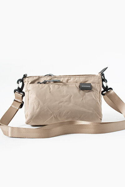 Sanmorris Women's 3 Compartment Parachute Fabric Adjustable Crossbody Bag