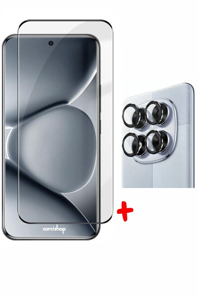 corcishop Xiaomi Redmi Note 15 Pro+ Plus Kavisli Edge Ekran Koruyucu Temperli...