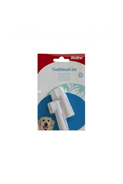 Bioline TOOTHBRUSH SET (2PCS) For Dog