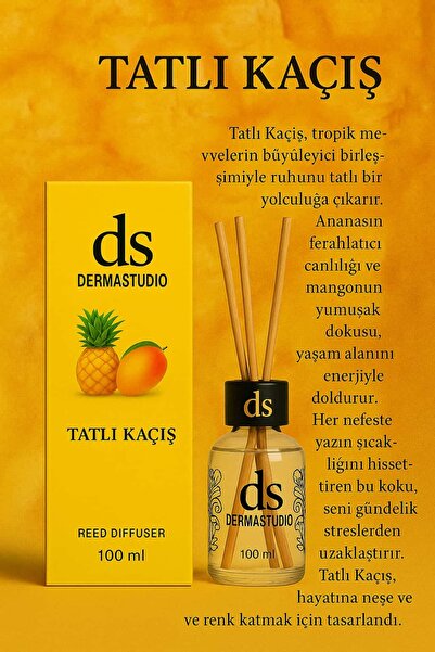 Tatlı Kaçış Bambu Oda Kokusu 100 ml – Uzun Süre Kalıcı Ferah Koku