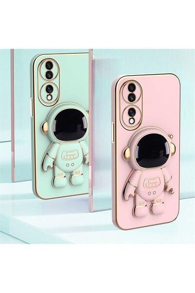 Flippy Προστατευτική θήκη Flippy 2 σε 1 για Huawei Mate 50 Pro, Astronaut με βάση, TPU, πράσινη