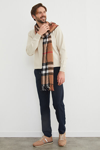 Fulla Moda Patterned Soft Textured Scarf