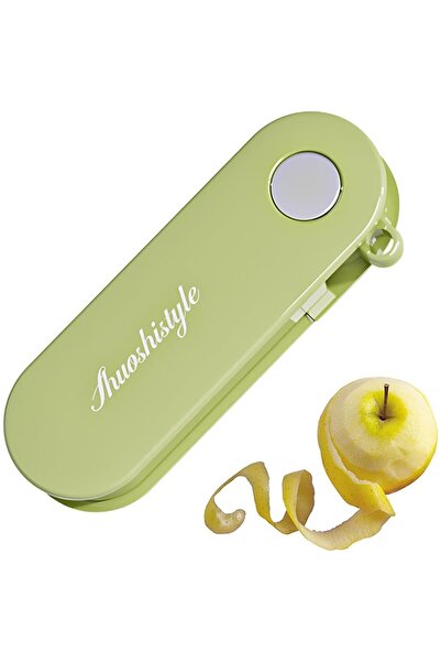 Flippy Flippy Fruit and Vegetable Peeler, 3.6 x 9.1 cm, ABS and Stainless Steel, Green