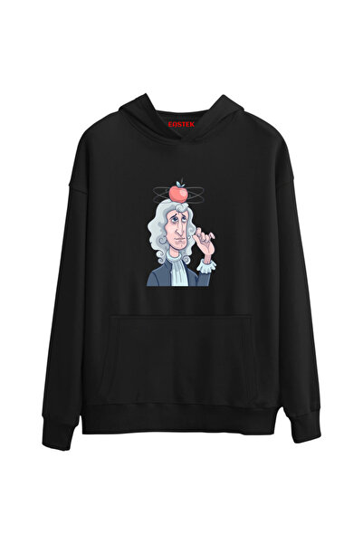 Açık Garaj Σχέδιο Newton Effect 3 Thread Ş επένδυση fleece K με κουκούλα Unisex, Γυναικεία, Ανδρική κουκούλα