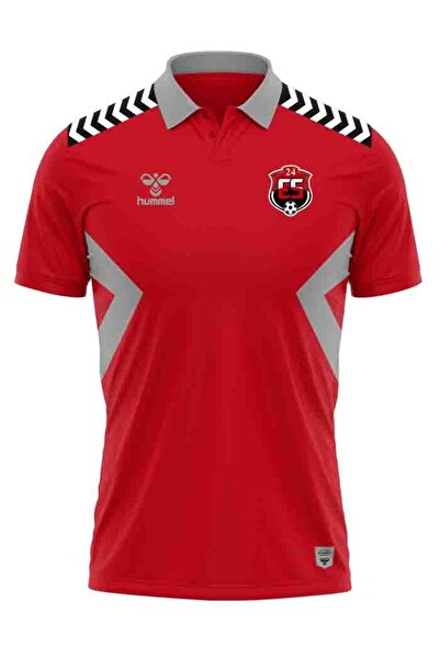 hummel Erzi̇ncanspor Authentic Camping T-Shirt Red