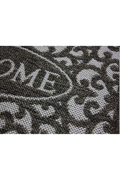 Flex Jute Entrance Mat, Model 19141-80, Gray, Anti-Slip, Anti-Allergic, Rubber