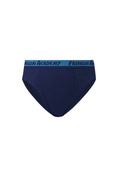 FASHION ACADEMY Boys Brief Color Outer Elastic 3 Pack