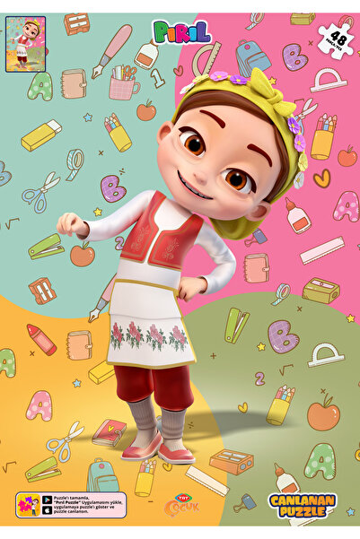 TRT ÇOCUK PIRIL Pırıl Canlanan Puzzle - Pırıl Trakya