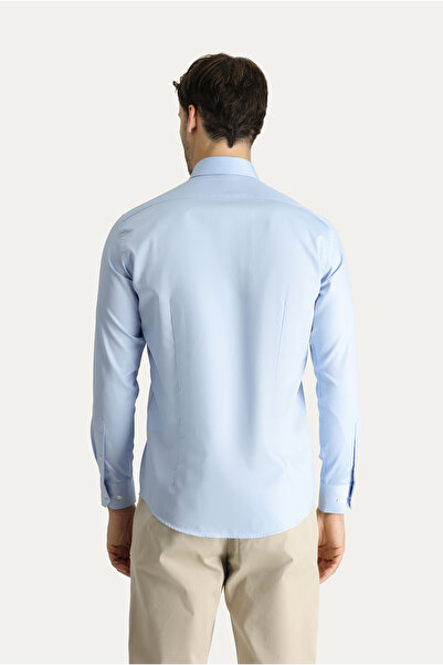 Kiğılı Long Sleeve Slim Fit Slim Fit Non Iron Shirt