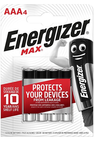Energizer Set of 4 Alkaline MAX R03/AAA batteries
