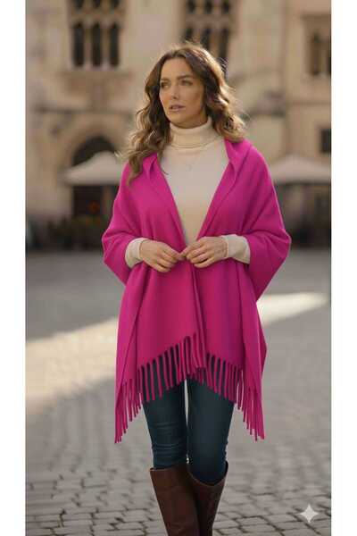 ÖZDE Booklet Cashmere Wool Shawl