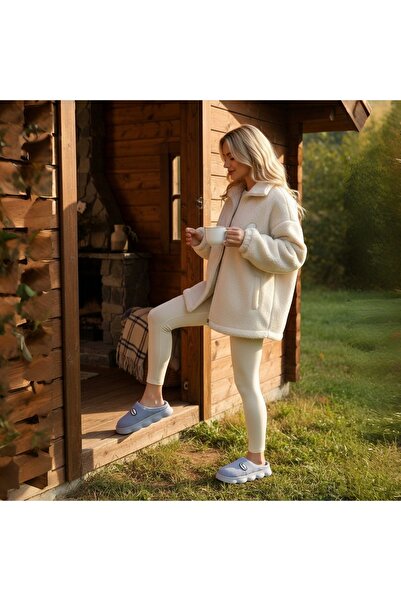 OEM Fluffy, warm and relaxing slippers for women, A-813