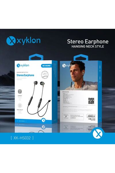 Zen Store سماعة أذن ستيريو بتصميم معلق من XYKLON (طراز XK-HS032)