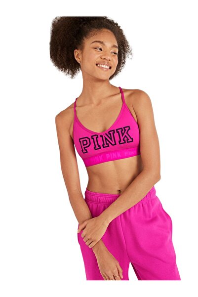 Victoria's Secret Women's sports bra, Victoria's Secret, Ultimate Lighty-Lined Sports, Pink, M INTL