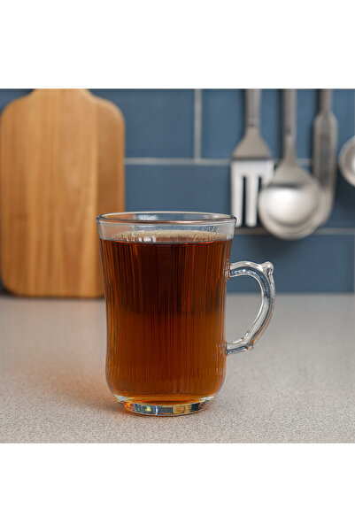 Lüks Sepeti Ankara - Luxury Tea Cup Set 6 Pieces Mug with Handle - 145 ml