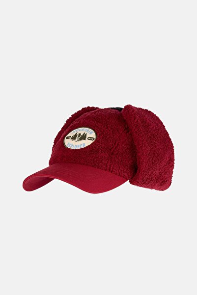 WWF Market Mountain Sherpa Cap - Burgundy