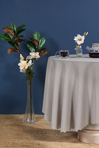 Elart Dream Tablecloth Carefree Round Stone (160X160 cm)