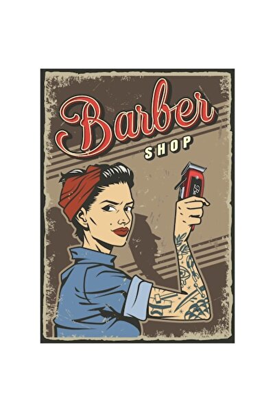 Persona Magnet de frigider, model La frizer, 20x29 cm