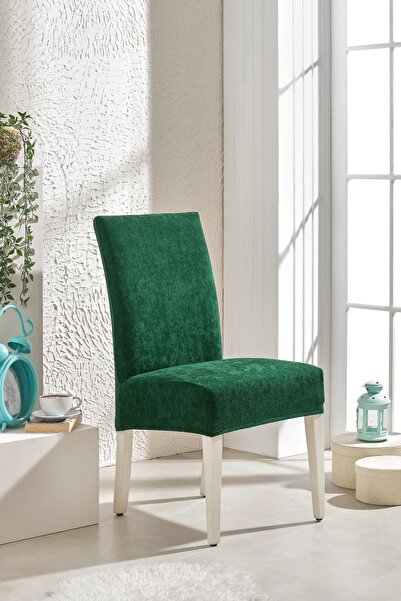 Loselya Ultra Soft Yumuşak Esnek Sandalye Kılıfı - Yüksek Sırtlı Sandalye Uyumlu - Tam Koruma