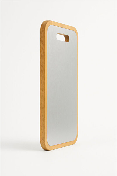Fera Çelik Fera Buffalo Series Double-Sided Stainless Steel and Natural Wood Cutting Board |   Tak-Çıkar |   24X34Cm