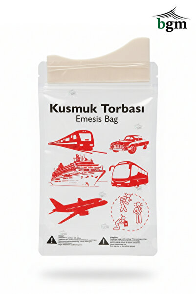 bgm Kusmuk Torbası -5 Adet- 1500 cc Ağızlıklı Klipsli Tek Kullanımlık