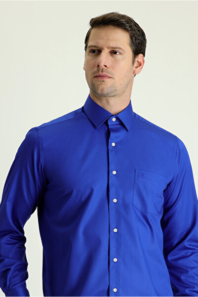 Kiğılı Long Sleeve Non Iron Cotton Shirt