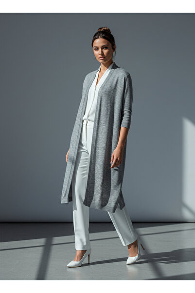 VETTA Long Knitwear Cardigan