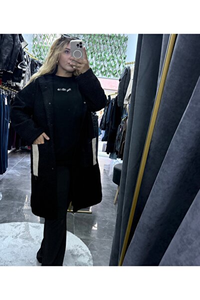 Butik BUKLET KUMAŞ CEKET UZUN MODEL KABAN