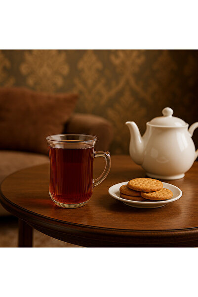 Lüks Sepeti Ankara - Luxury Tea Cup Set 6 Pieces Mug with Handle - 145 ml