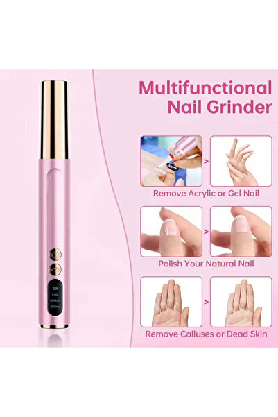 Generic Rechargeable Electric Cordless Nail Drill - Professional Powerful Electric Nail Drill