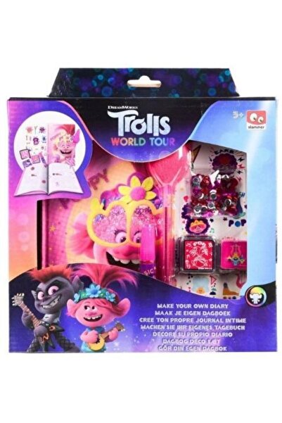 Mediadocs Publishing Set Decoreaza-ti jurnalul Trolls 2