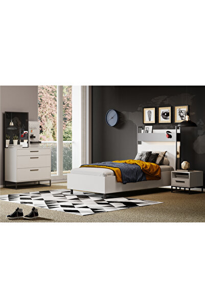 Almila Legend Moon Bazalı Karyola (100x200 cm)