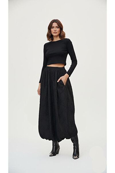 Vaura Long Balloon Skirt
