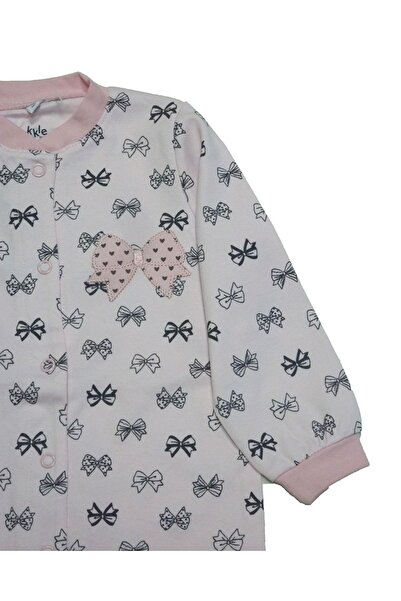 Pekkle Baby jumpsuit / onesie with bows Z35