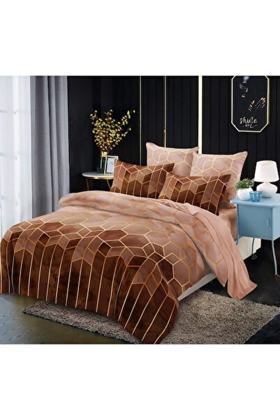 Luofanfei Double-sided Microfiber Bedding Set, 150 x 200 cm, Zipper, Includes...
