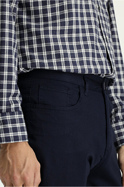 Kiğılı Regular Fit Lycra Canvas / Chino Pants