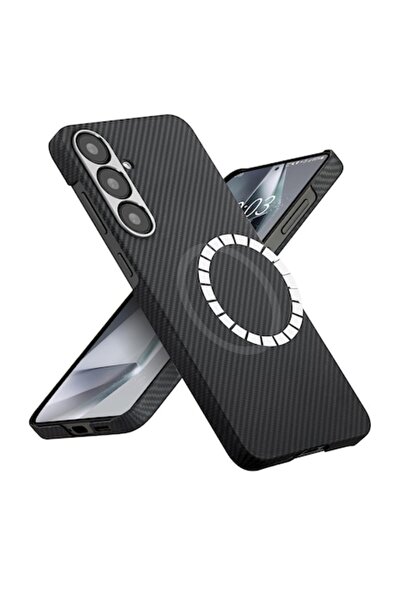 Stef's Cat Θήκη για Samsung Galaxy S25, MagSafe από ίνες αραμιδίου, S87, Μετα...