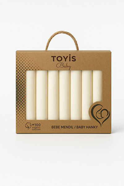 EYZ KIDS %100 Pamuklu Yenidoğan/Bebek Hediyelik Ağız Mendili