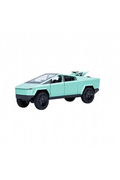 Vardem Cyber Truck Atv Tesla with Lights and Sound That Opens Doors, 23X9 Cm, Green Color Available.