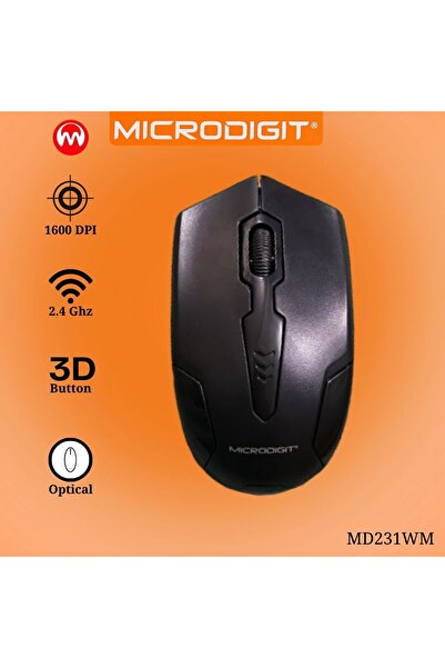 Microdigit 2.4GHz Wireless Optical Mouse (MD231WM)