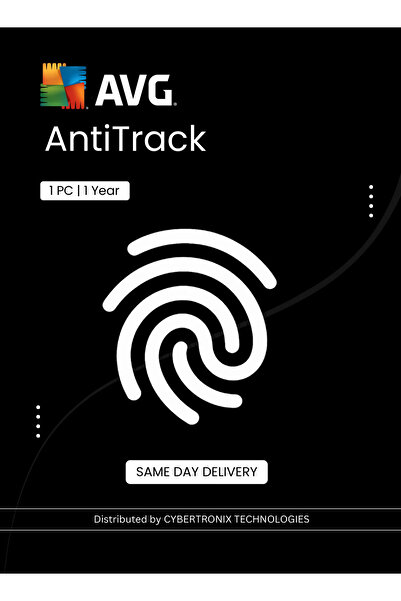 Avg AntiTrack | جهاز كمبيوتر واحد لمدة عام | ترخيص رقمي | توصيل في نفس اليوم