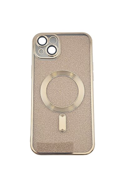 Flippy Προστατευτική θήκη 2 σε 1, Flippy, για iPhone 15 Plus, Glitter Magsafe, TPU, Μαγνητική, Χρυσή