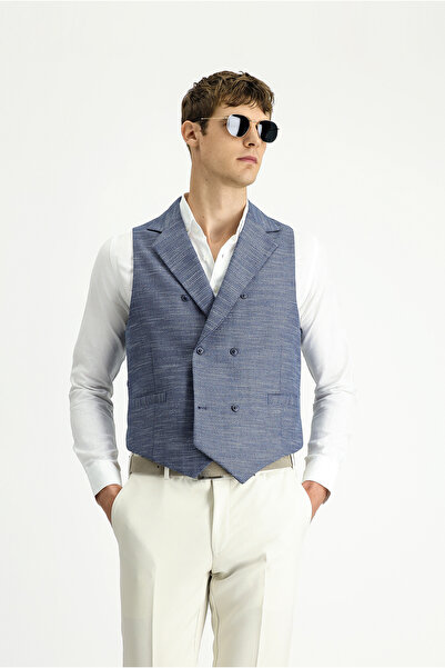 Kiğılı Класическо сако с двойно закопчаване и шарка