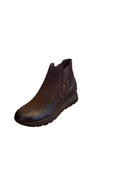 Venüs 2313034 hakiki deri dolgu topuk air Flow günlük bot